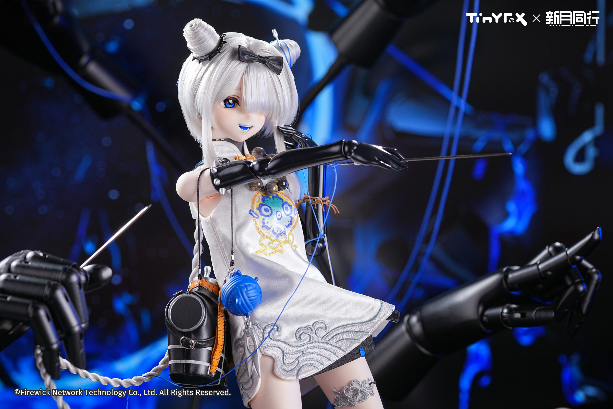 超常現象RPGゲーム『新月同行』×TinyFox「砕銀子」は1/4サイズMJD